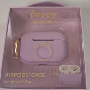 Xo Poppy dragon fruit Airpods Case for Airpods Pro.BNWT/BOX UNOPEN